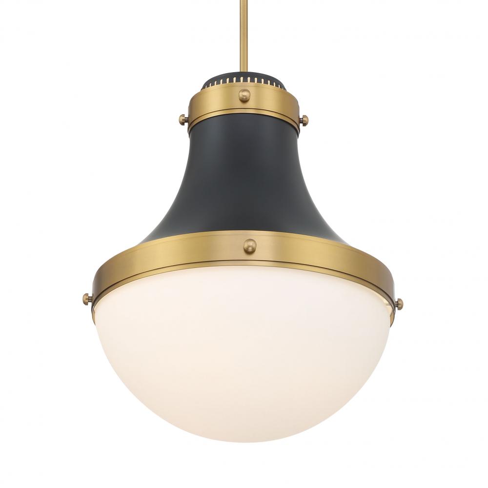 1 LIGHT PENDANT