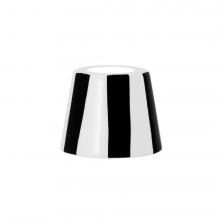 Zafferano America SDZA-490-BLACK - CERAMIC SHADE FOR POLDINA PRO MICRO
