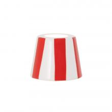 Zafferano America SDZA-490-RED - CERAMIC SHADE FOR POLDINA PRO MICRO