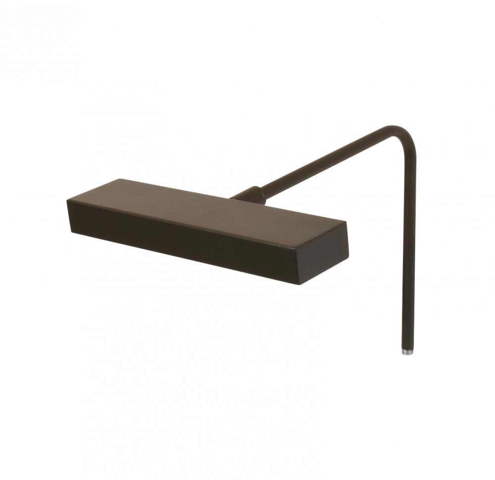 8" Designer LED picture light, Bronze Matte