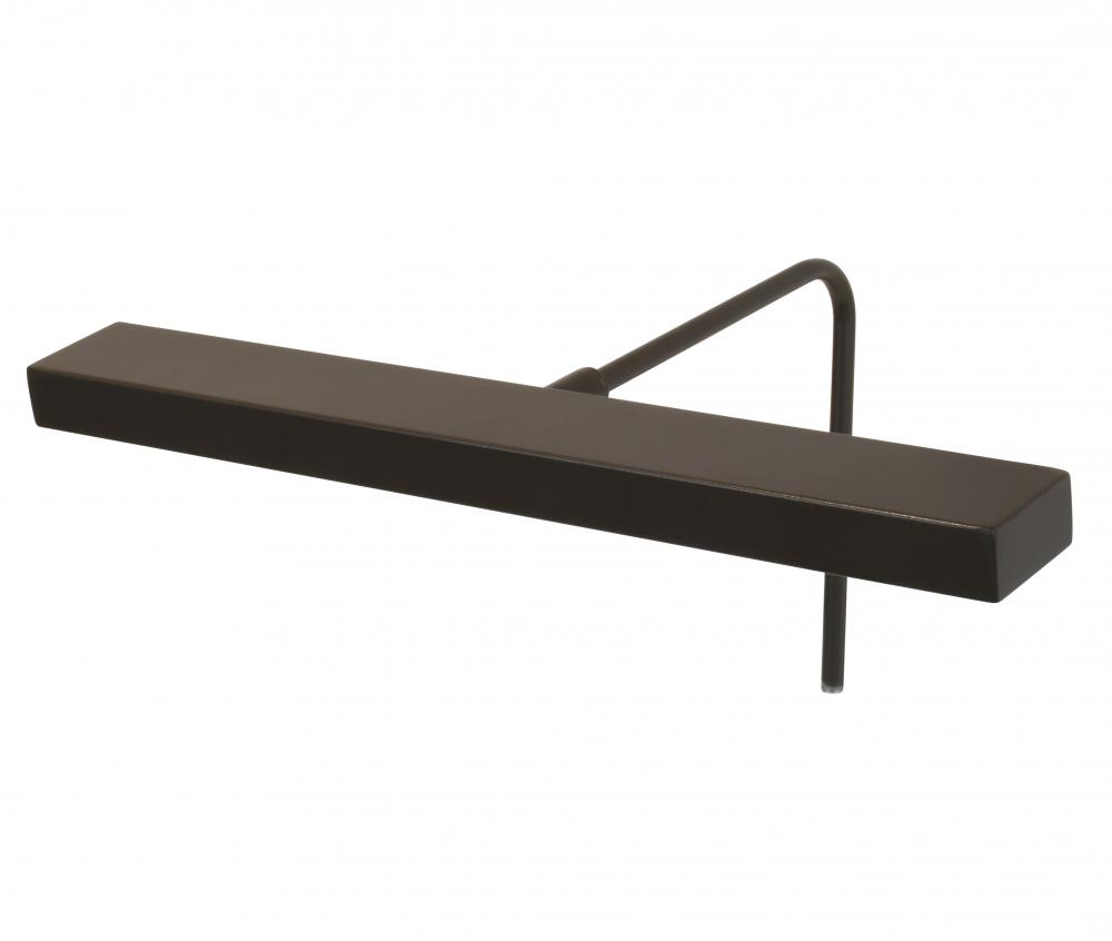 16" Designer LED picture light, Bronze Matte