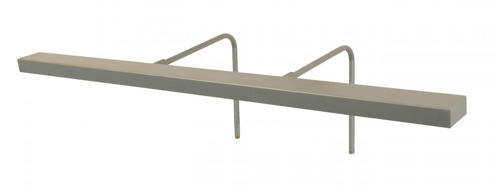 36" Designer LED picture light, Satin Silver