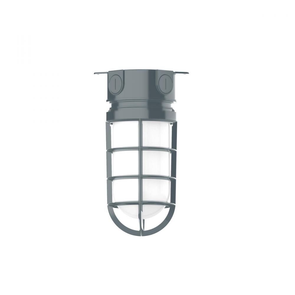 5 1/2" Vaportite flush mount ceiling light, Slate Gray