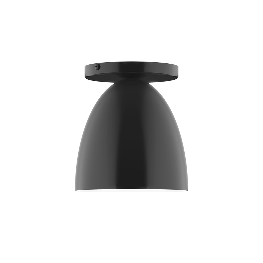 6" Jill Flush Mount, Cream