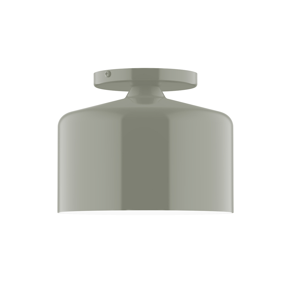 8.5" Julia Flush Mount, Moss Green