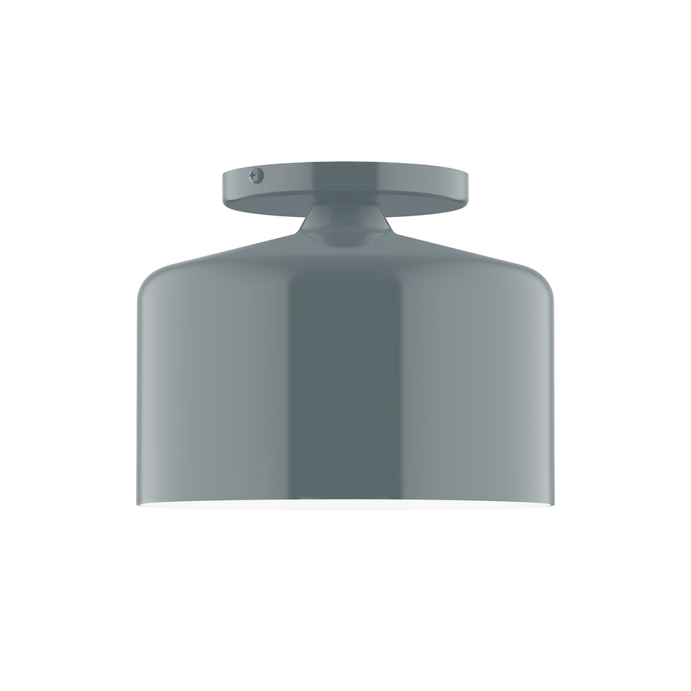 8.5" Julia Flush Mount, Slate Gray