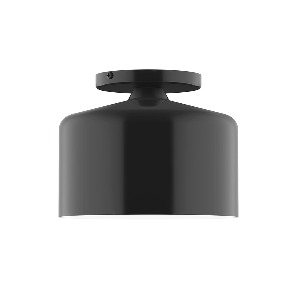8.5" Julia Flush Mount, Black