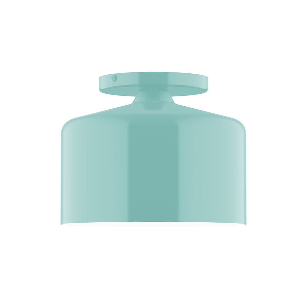 8.5" Julia Flush Mount, Sea Green