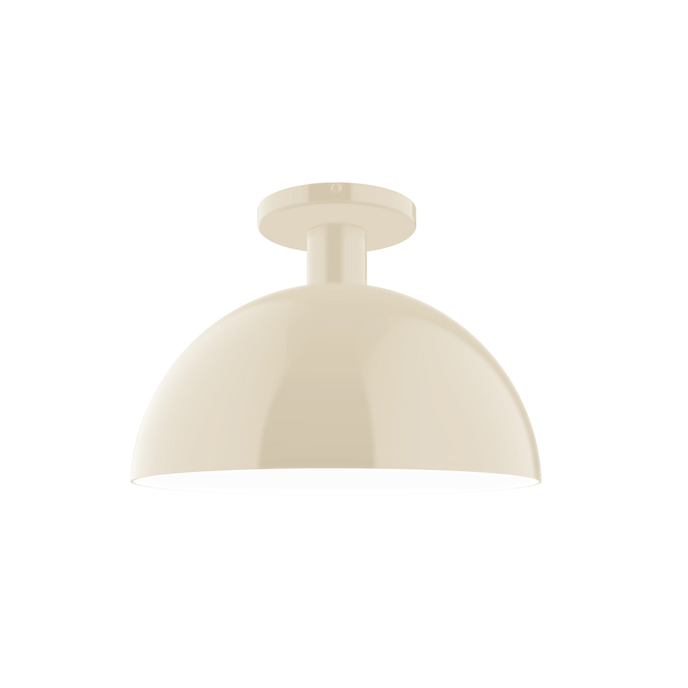 12" Ray Flush Mount, Cream