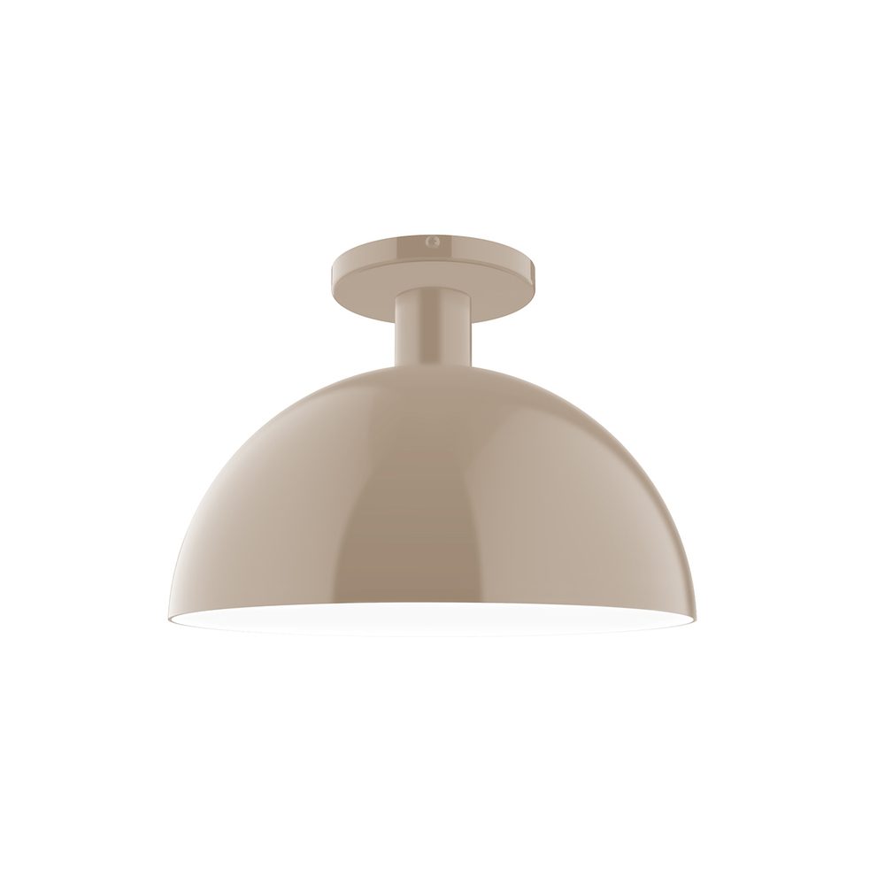 12" Ray Flush Mount, Clay