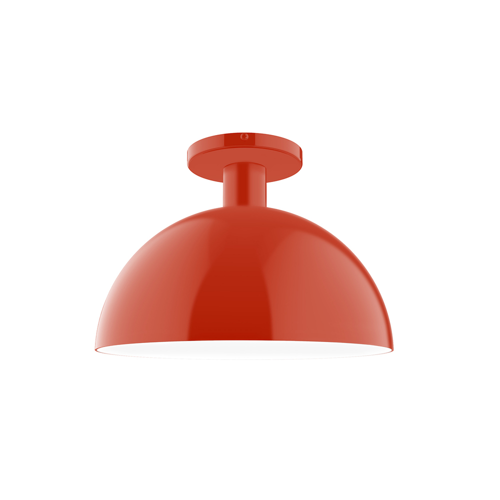 12" Ray Flush Mount, Vermillion