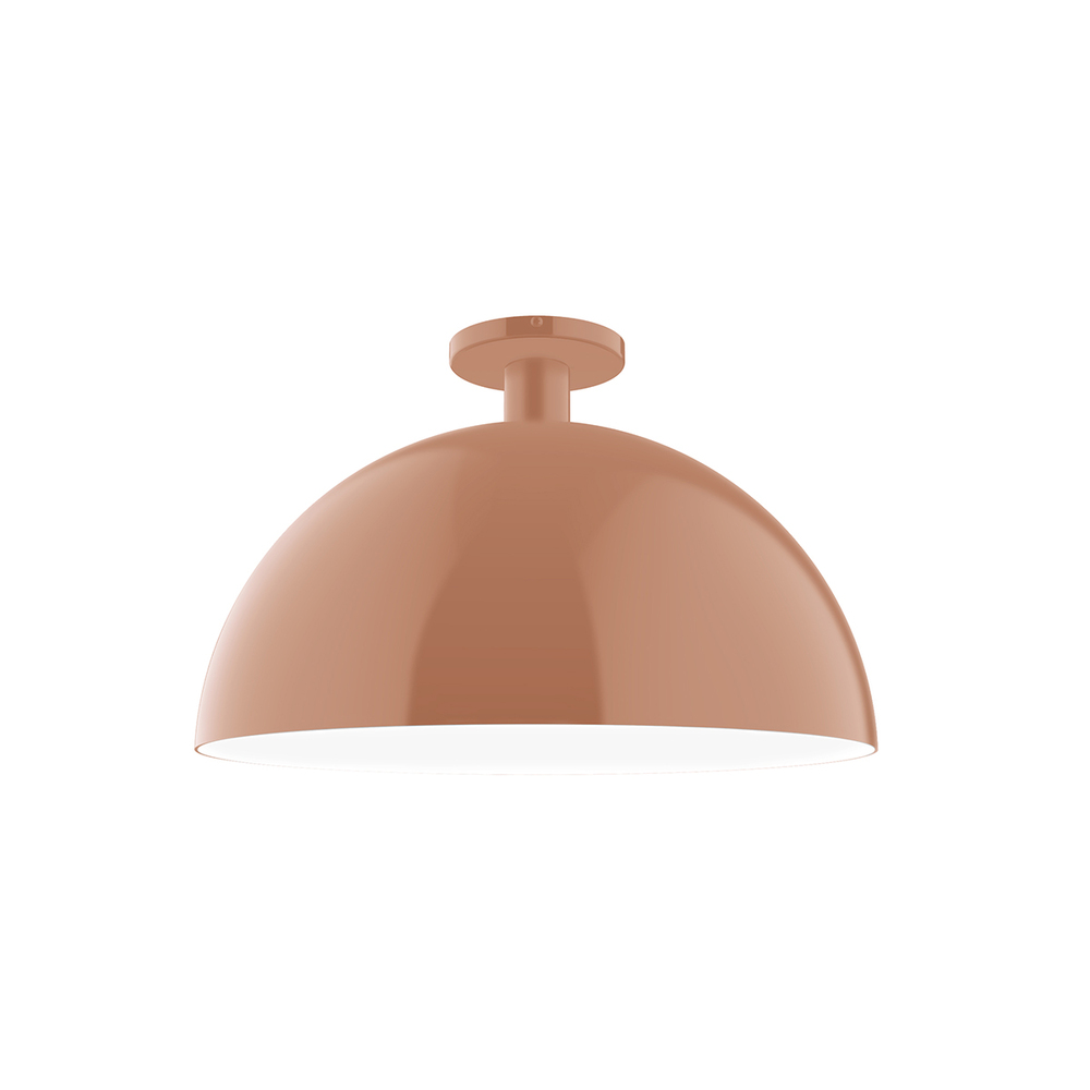 18" Ray Flush Mount, Terracotta