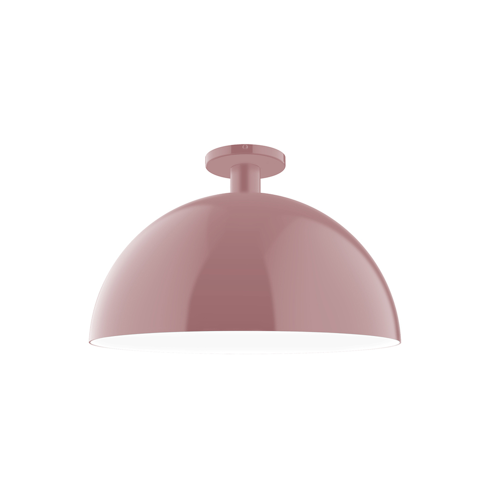 18" Ray Flush Mount, Mauve