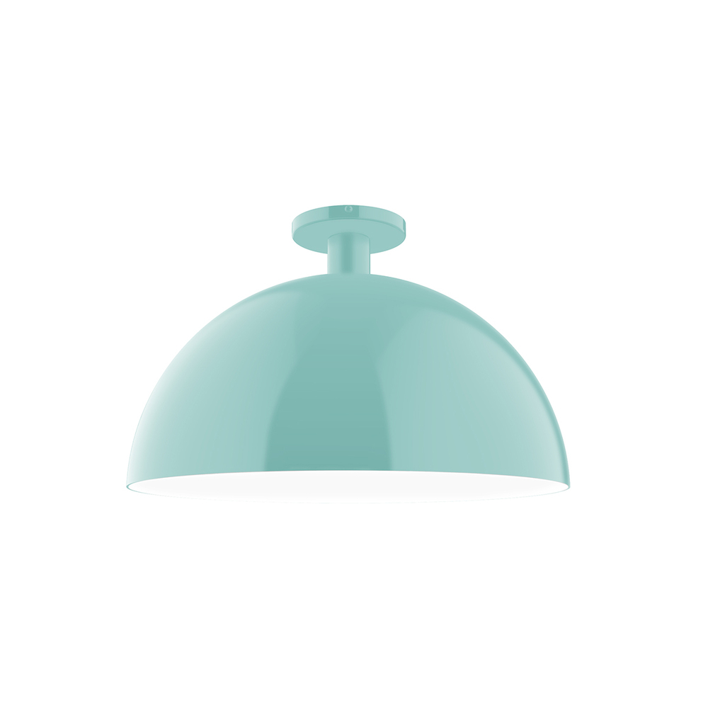 18" Ray Flush Mount, Sea Green