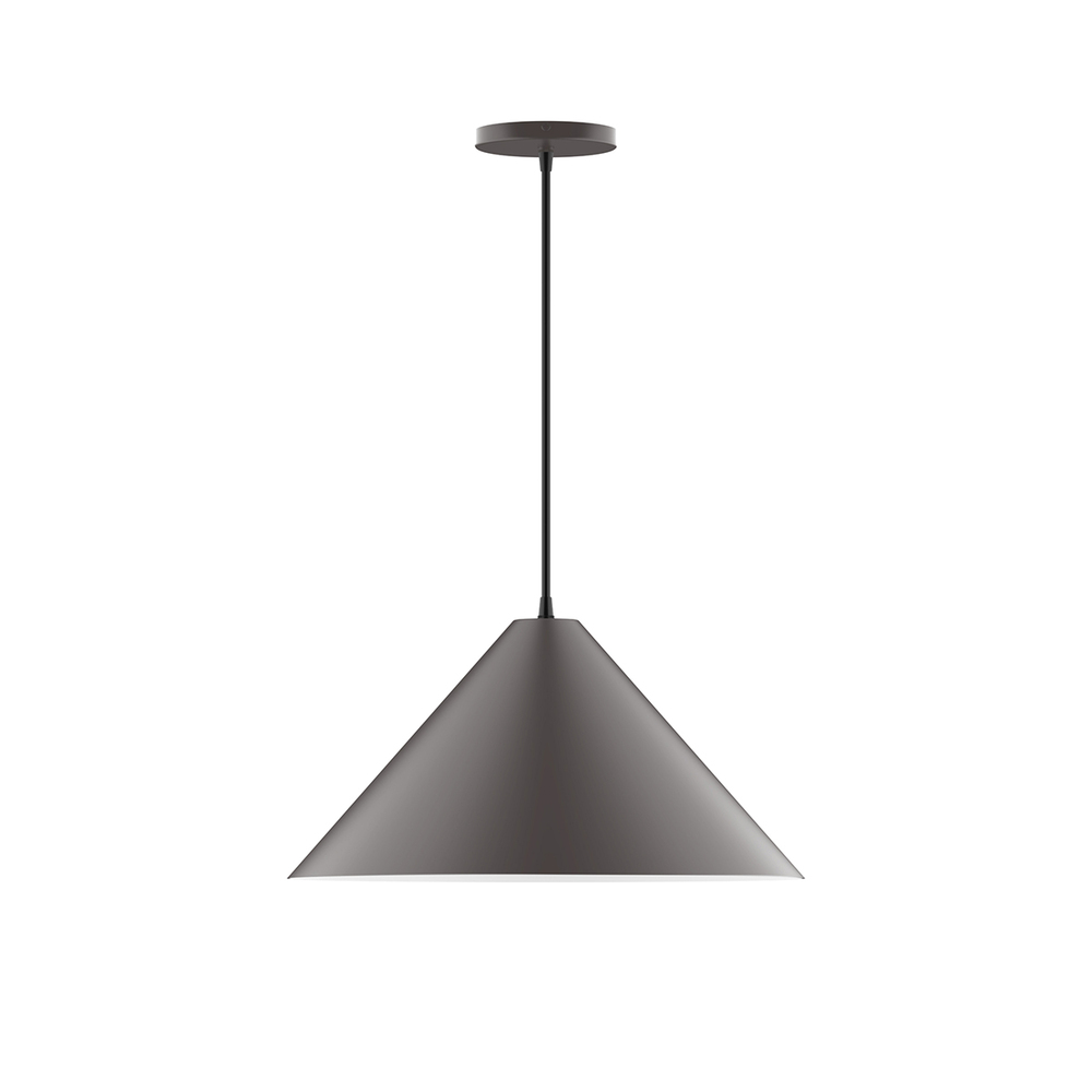 18" Pinnacle Pendant, Bronze Matte