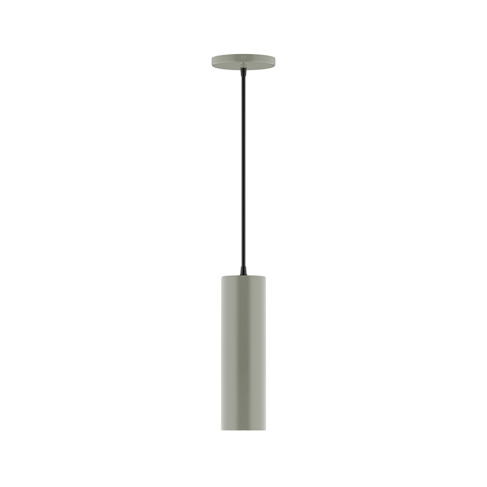 3.5" x 12" Beam Pendant, Moss Green