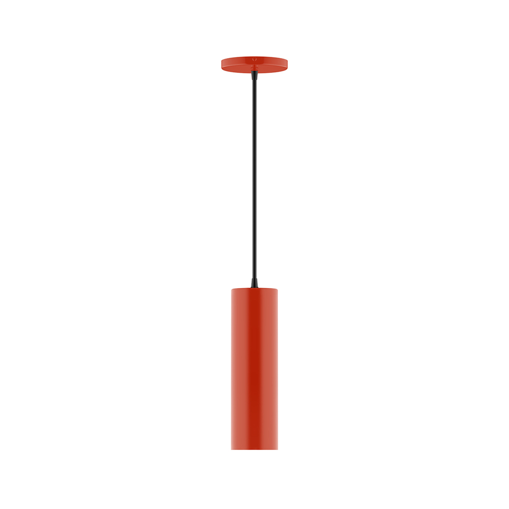 3.5" x 12" Beam Pendant, Vermillion