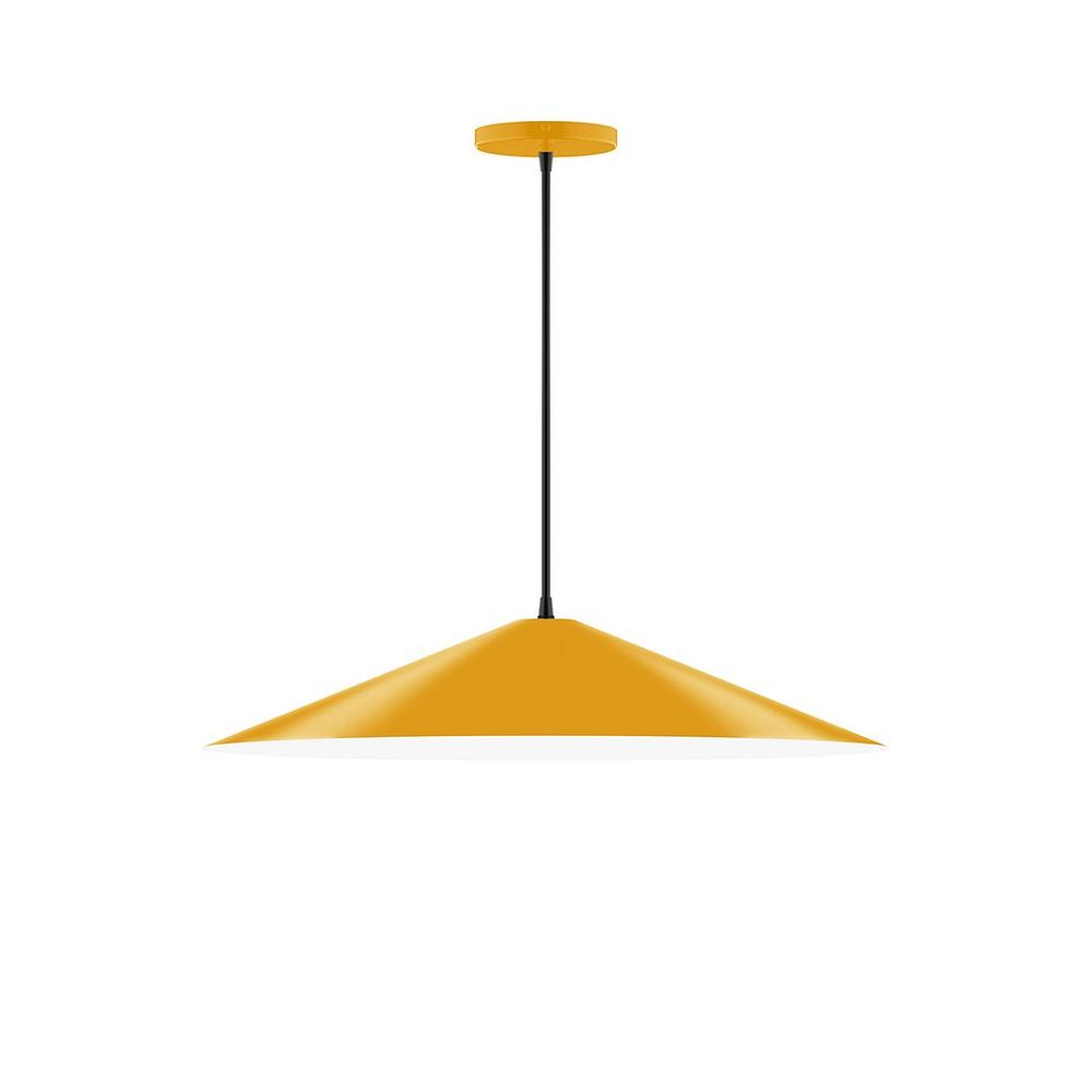 24" Vessel Pendant, Bright Yellow