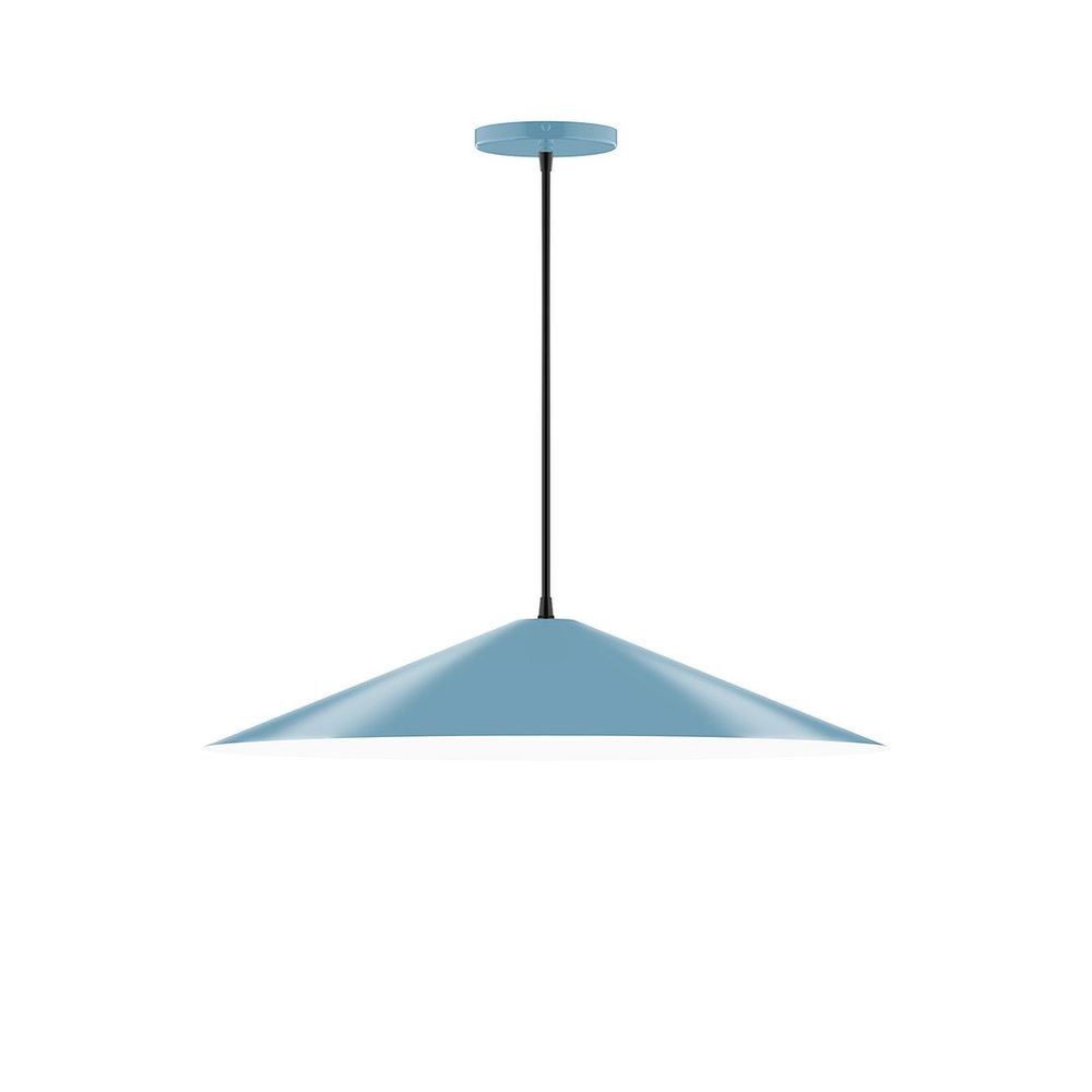 24" Vessel Pendant, Light Blue