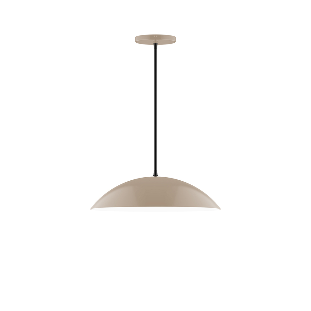 16" Plateau Pendant, Clay