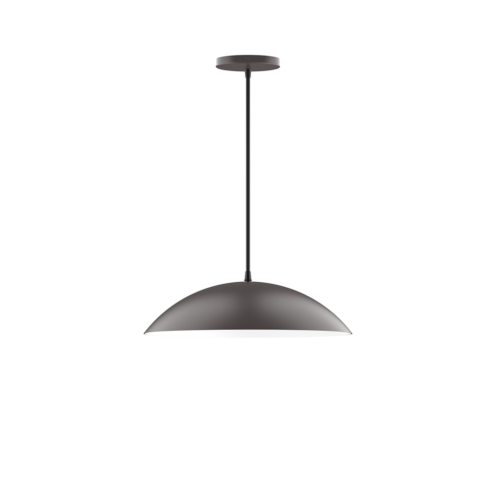 16" Plateau Pendant, Bronze Matte