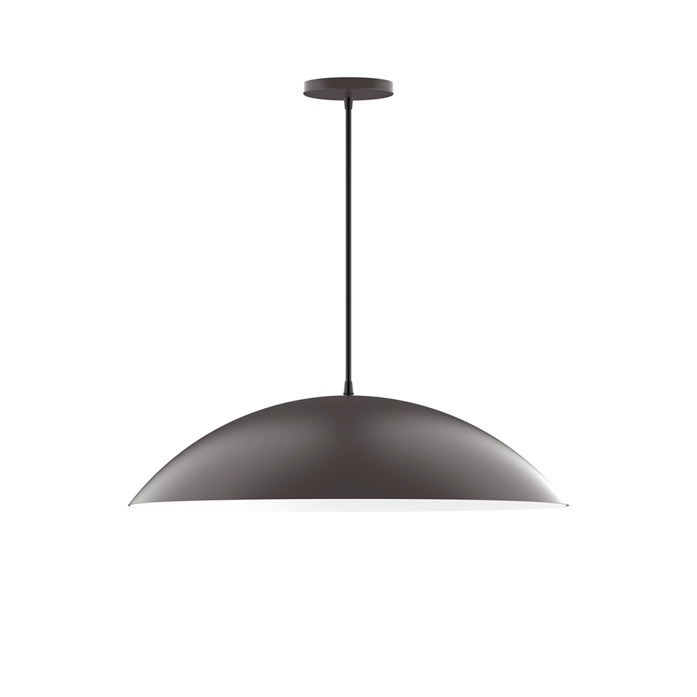 24" Plateau Pendant, Bronze Matte