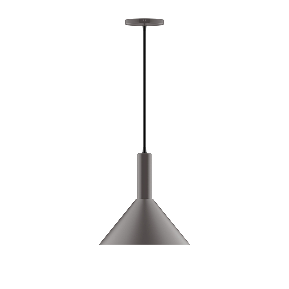 12" Chase Pendant, Bronze Matte