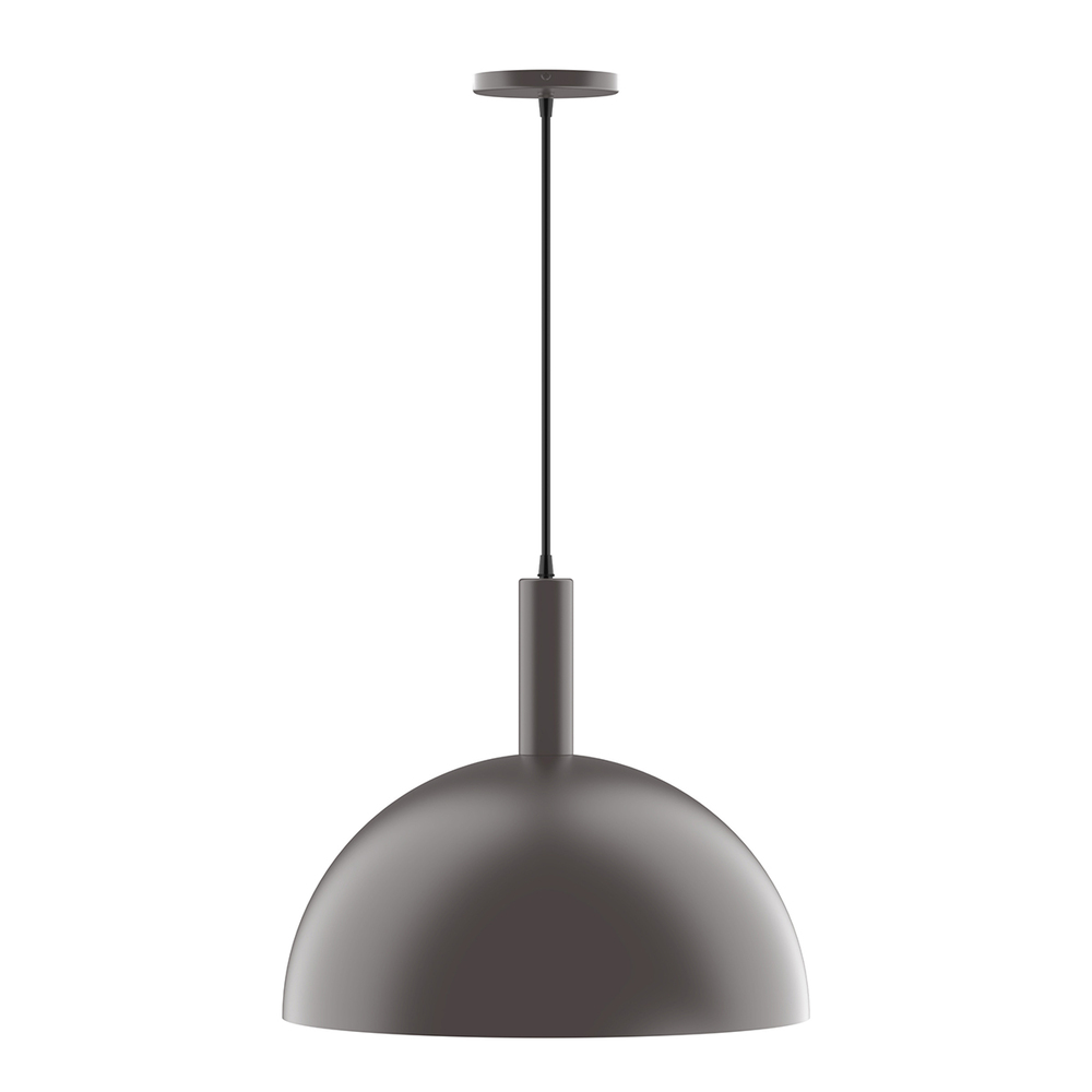 18" Ray Pendant, Bronze Matte