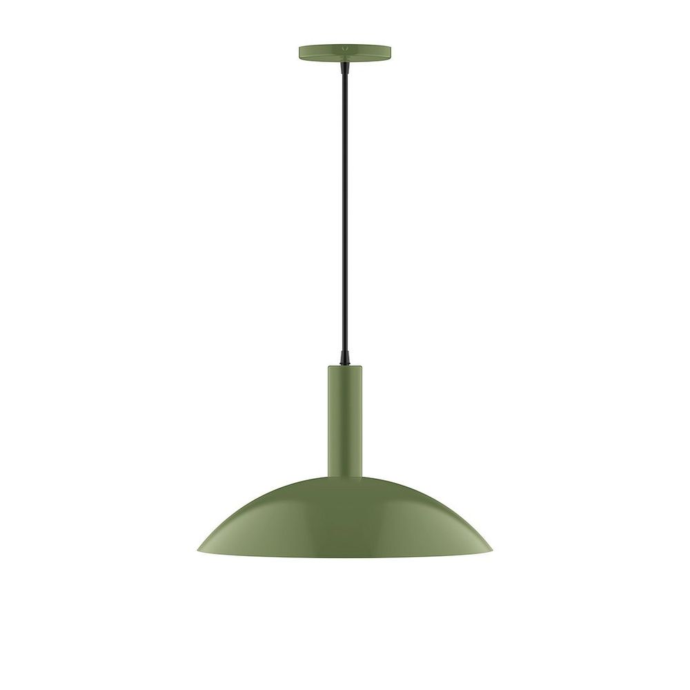 16" Glow Pendant, Fern Green