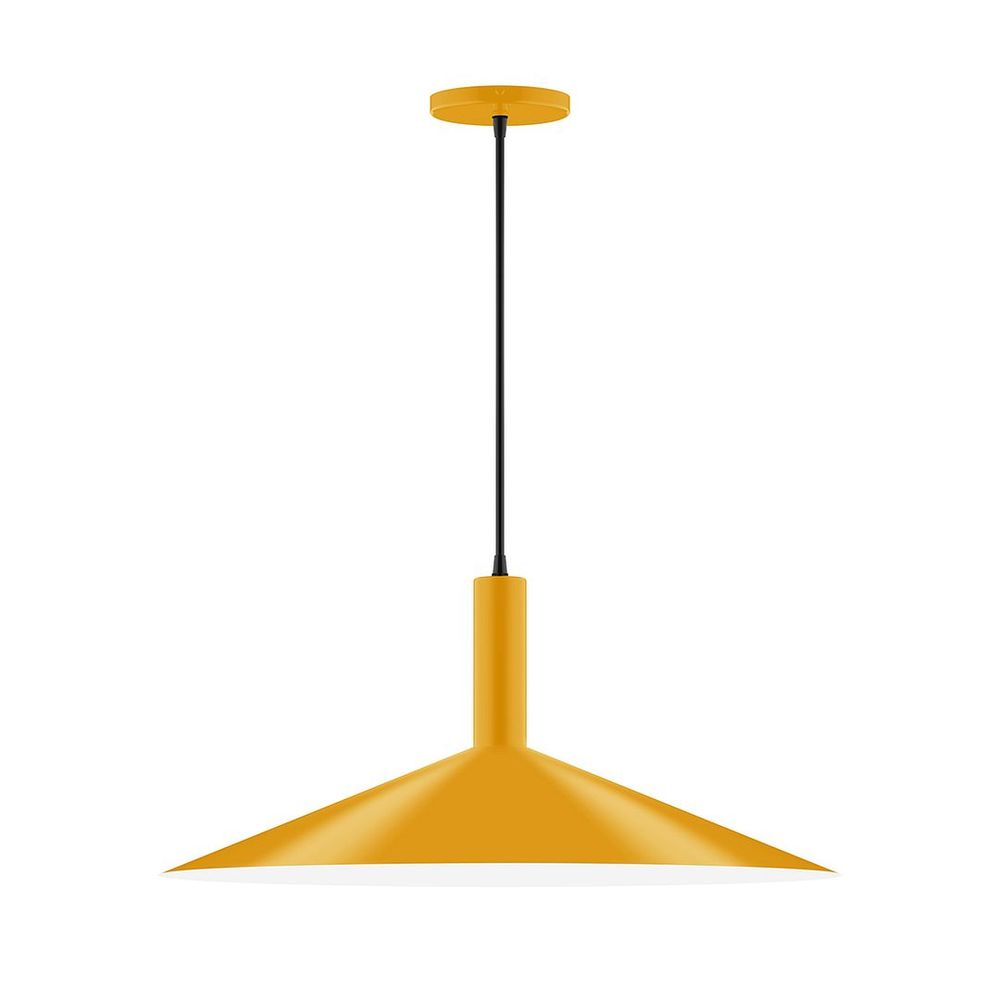 24" Zing Pendant, Bright Yellow