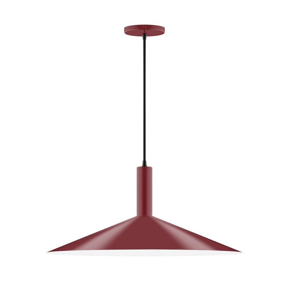 24" Zing Pendant, Barn Red