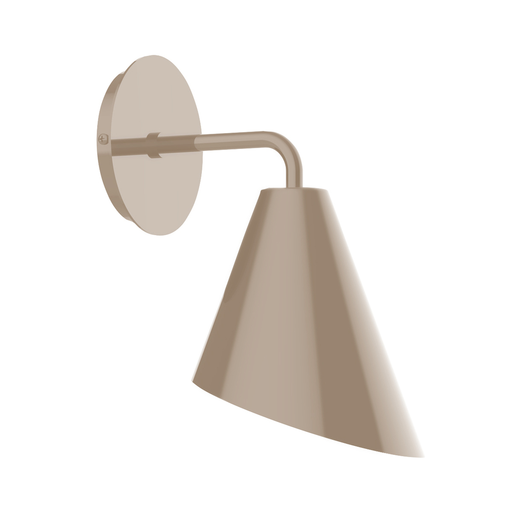 Jasmine wall sconce, Clay