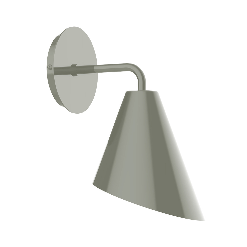 Jasmine wall sconce, Moss Green