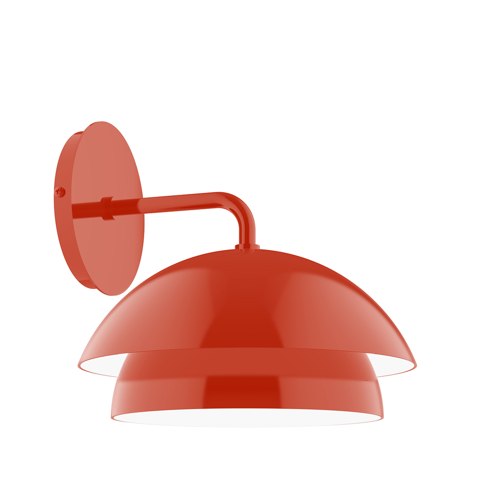 10" Nest Wall Sconce, Vermillion
