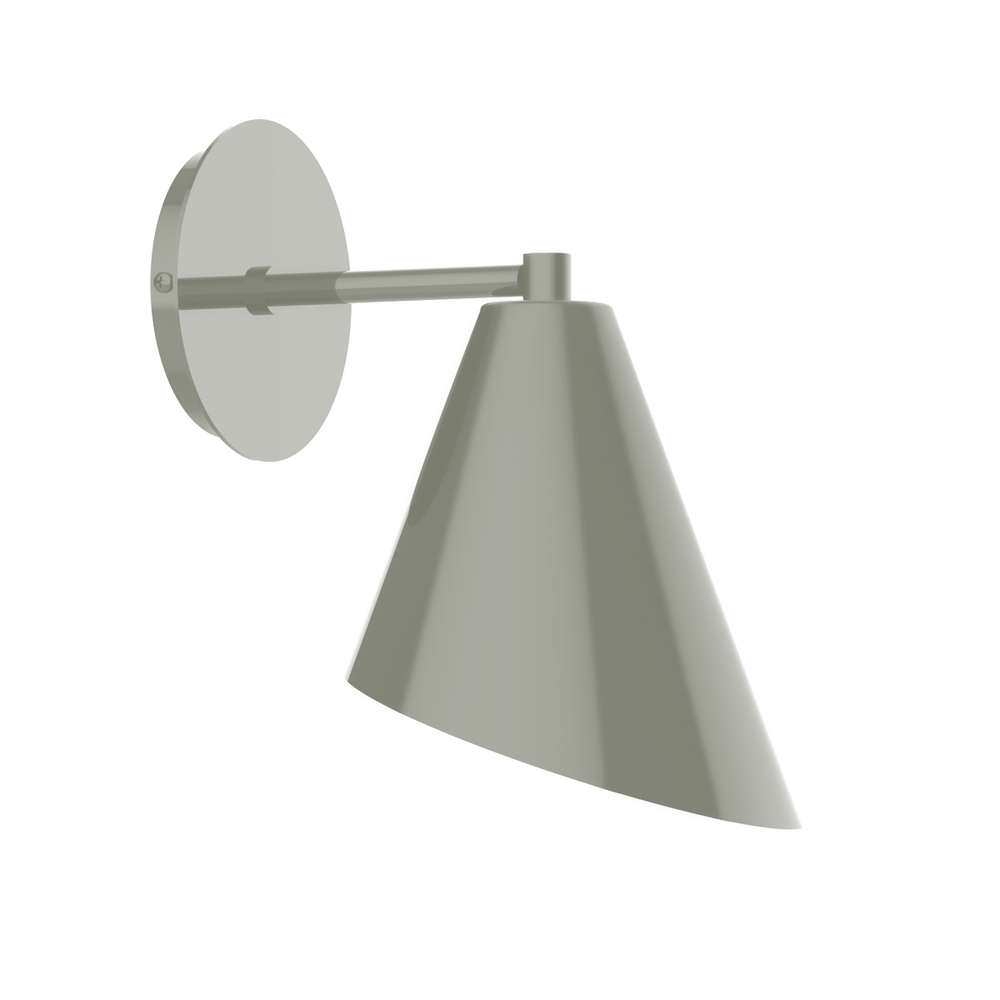 Jasmine wall sconce, Moss Green