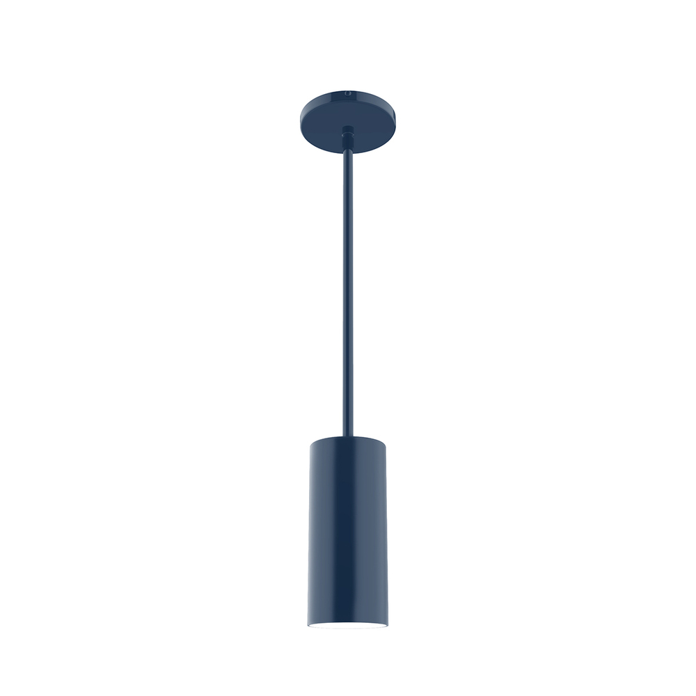 3.5" Jordan Stem Hung Pendant, Navy
