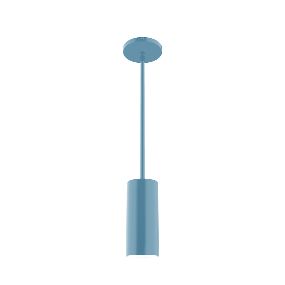 3.5" Jordan Stem Hung Pendant, Light Blue