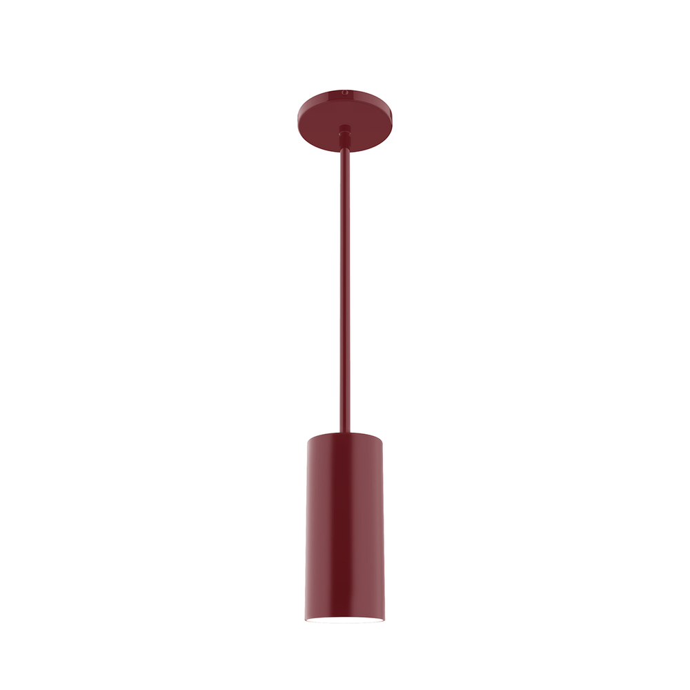 3.5" Jordan Stem Hung Pendant, Barn Red