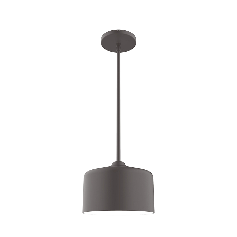 8.5" Julia Stem Hung Pendant, Bronze Matte