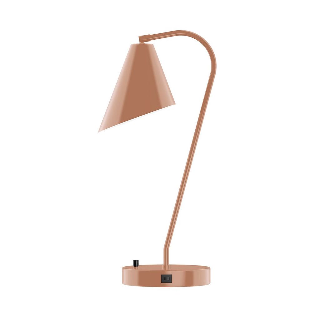 23" Jasmine Table Lamp, Terracotta