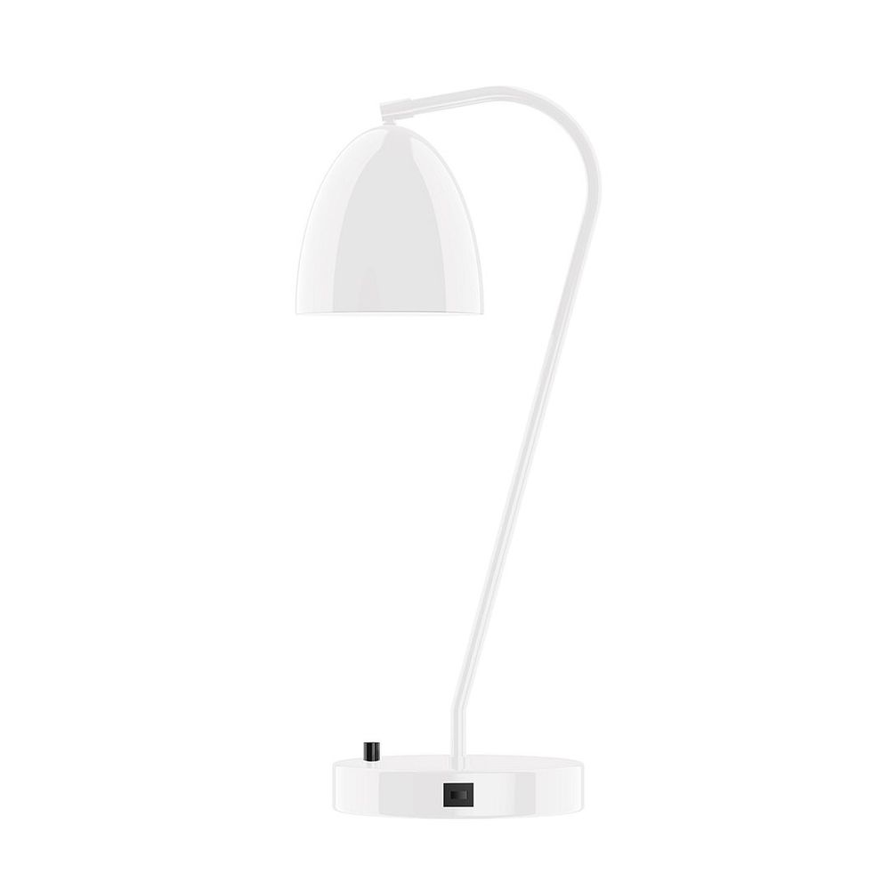 23" Jill Table Lamp, White