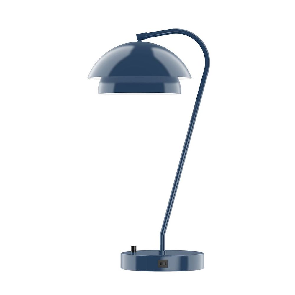 23" Nest Table Lamp, Navy