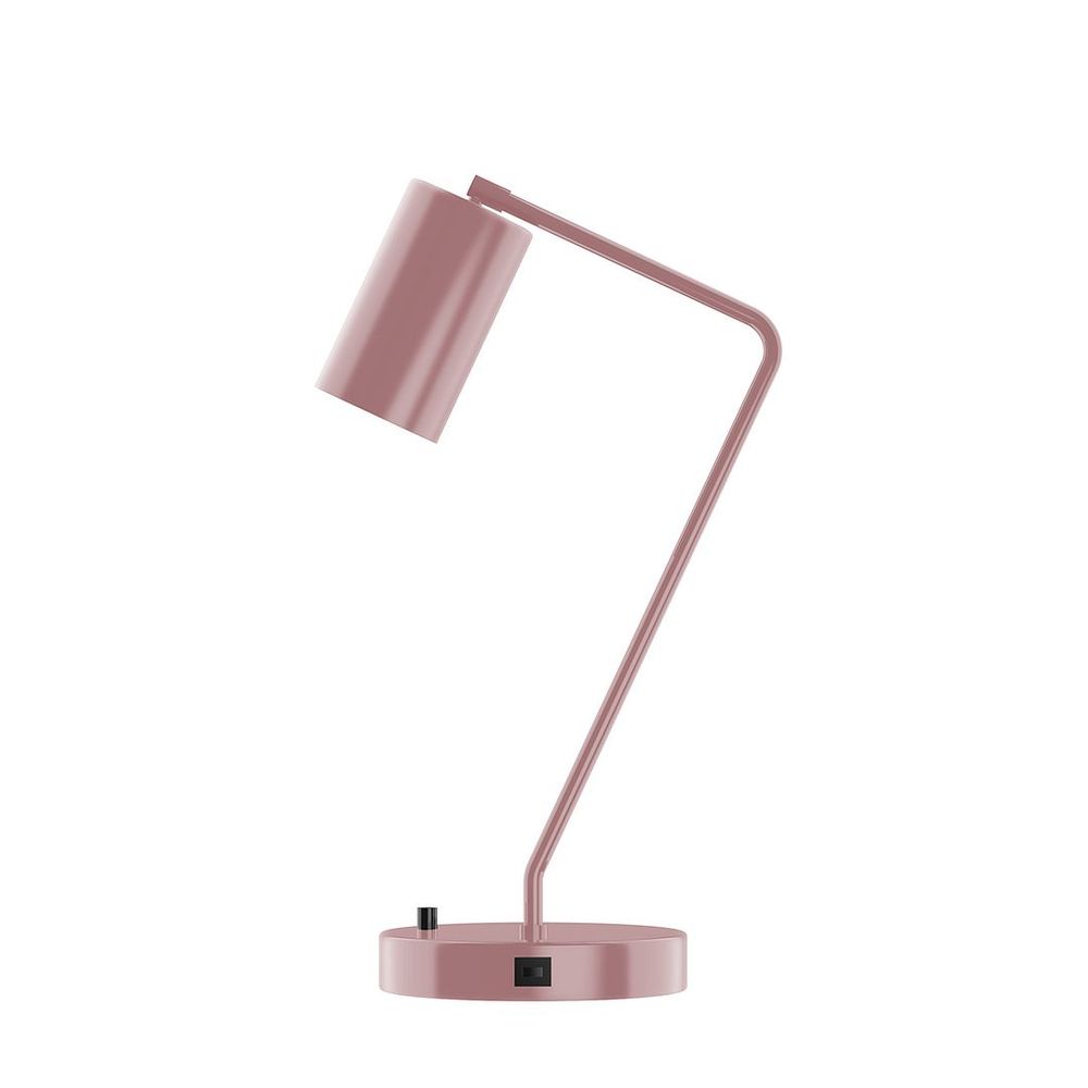 21.5" J-Series Table Lamp, Mauve