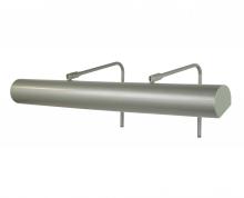 Montclair Light Works CPA322-74 - 24" Gallery LED picture light, Satin Silver