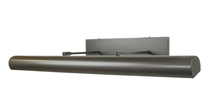 Montclair Light Works DPE323-57 - 32" Gallery Direct Wire LED picture light, Bronze Matte
