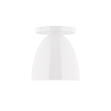 Montclair Light Works FMD417-44 - 6" Jill Flush Mount, Cream