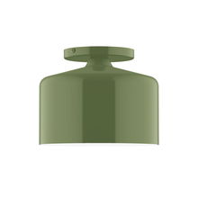 Montclair Light Works FMD419-22 - 8.5" Julia Flush Mount, Fern Green