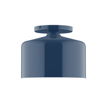 Montclair Light Works FMD419-50 - 8.5" Julia Flush Mount, Navy