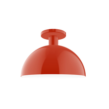 Montclair Light Works FMDX471-26 - 12" Ray Flush Mount, Vermillion