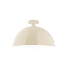 Montclair Light Works FMDX472-16 - 18" Ray Flush Mount, Cream